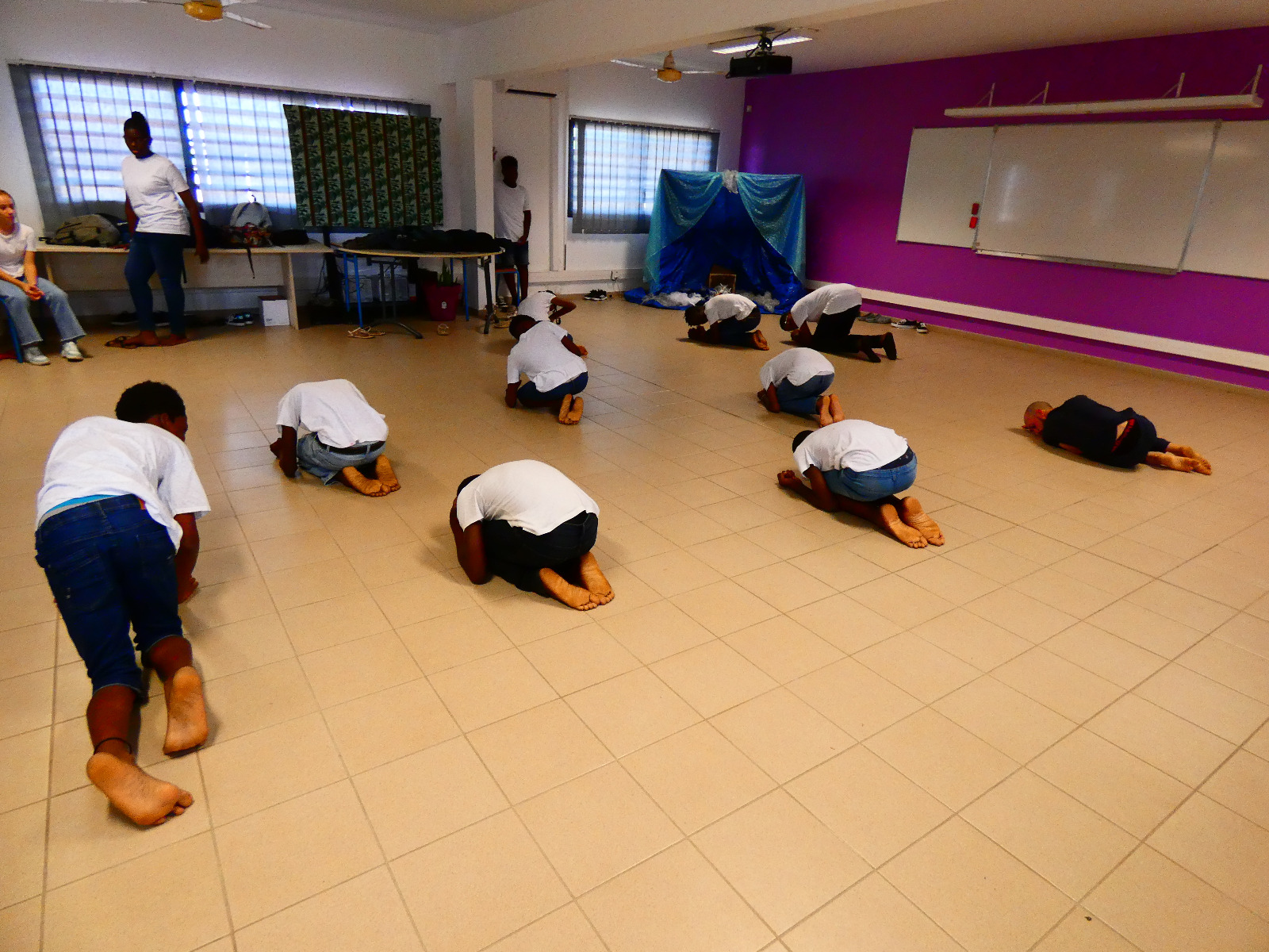 Atelier de Danse Contemporaine au Collège, Guyane Française, 2024