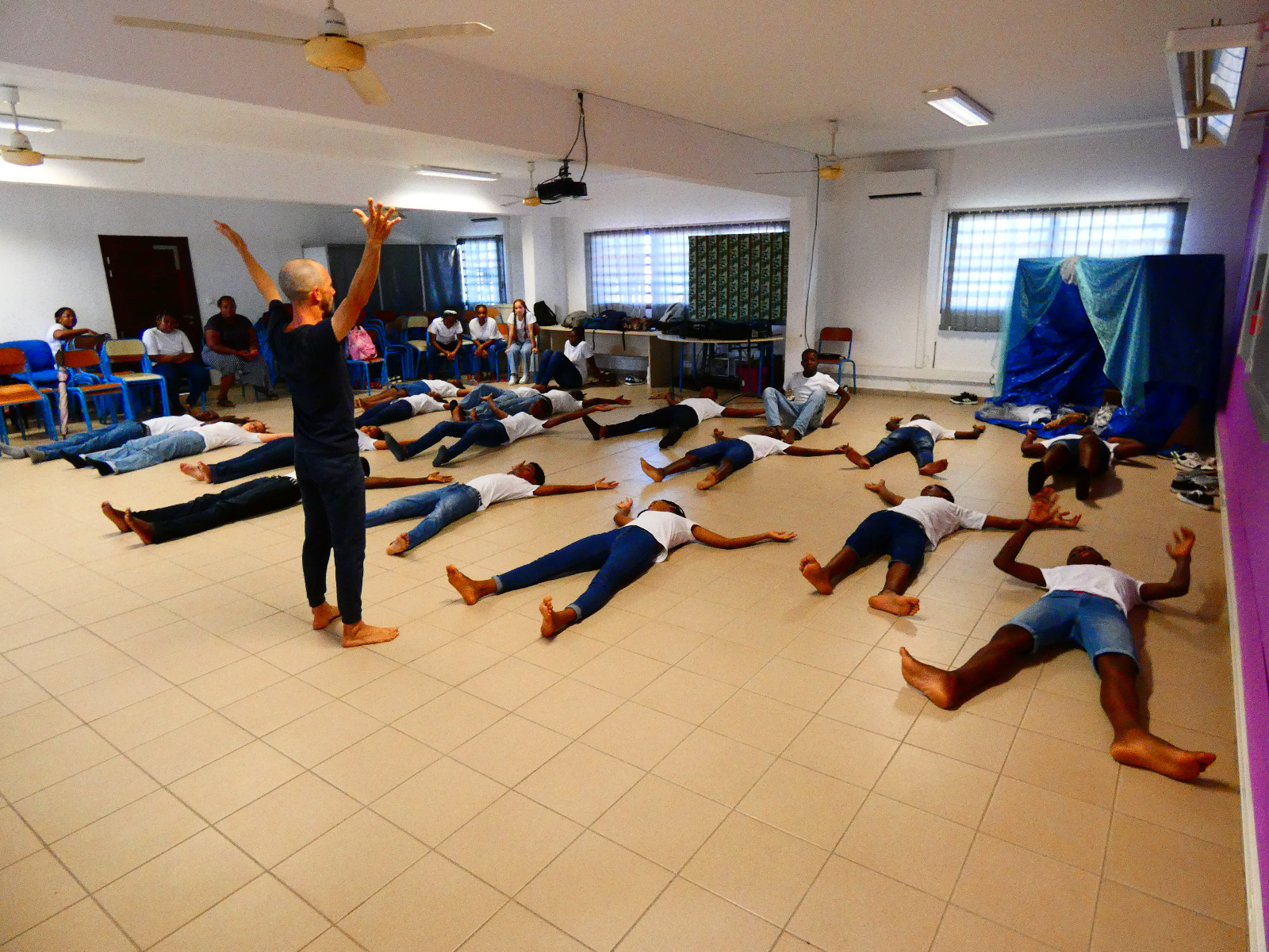 Atelier de Danse Contemporaine au Collège, Guyane Française, 2024