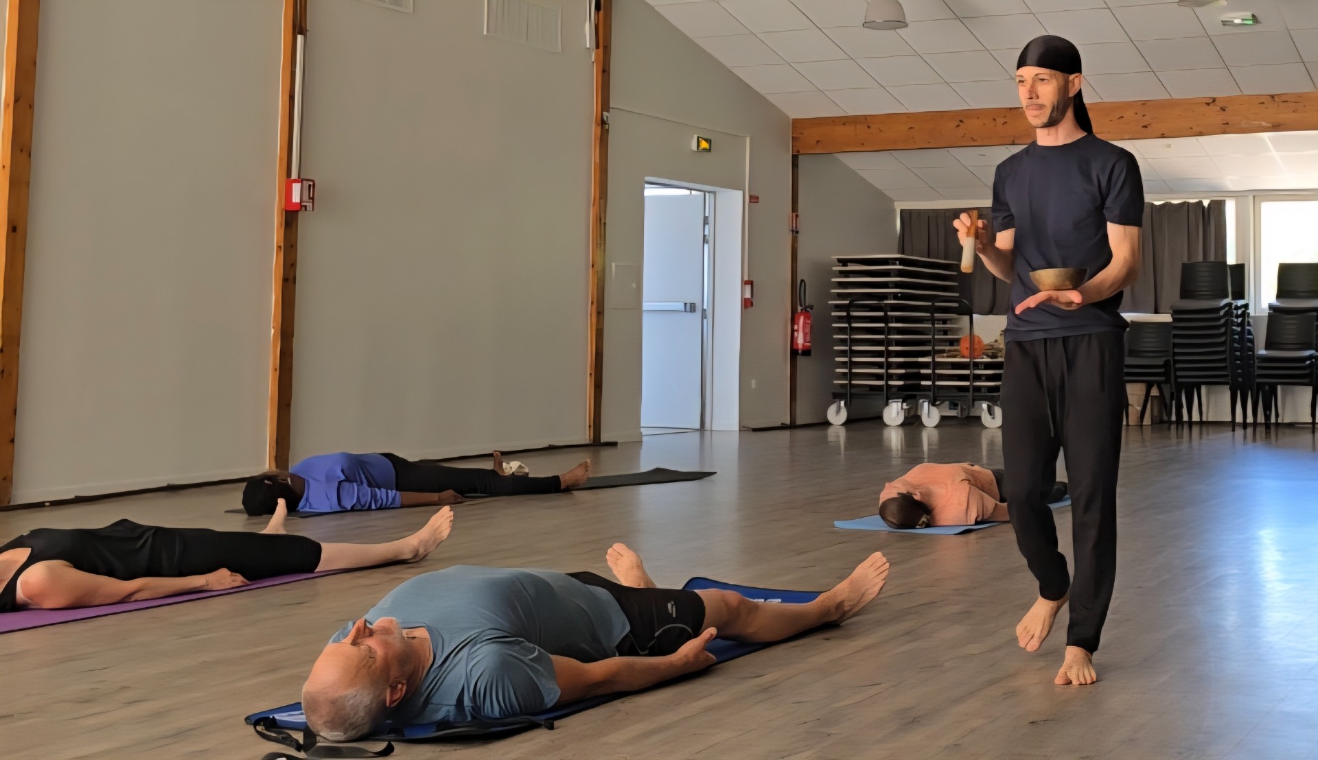 Cours de Yoga-Danse au VVF Normandie. 2025